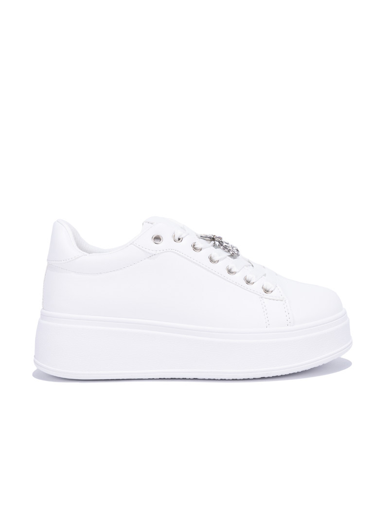 Baskets à lacets avec accessoires